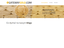 Tablet Screenshot of gatewaygold.com